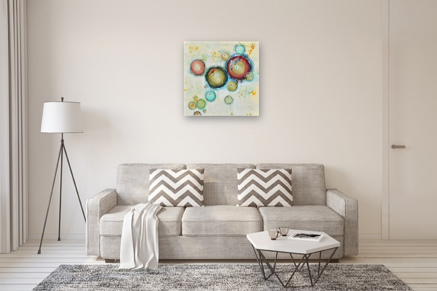 Glimmer of Becoming by Cynthia Ligeros |  In Room View of Artwork 
