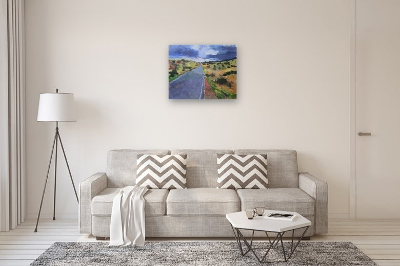 Western Highway by Janet Dyer |  In Room View of Artwork 
