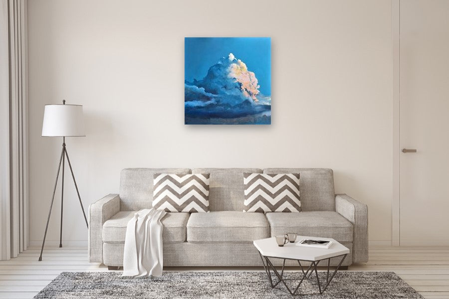 Gambling Clouds by Benjamin Thomas |  In Room View of Artwork 