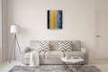 Original art for sale at UGallery.com | Orangite by Lisa Carney | $1,025 | acrylic painting | 30' h x 24' w | thumbnail 5