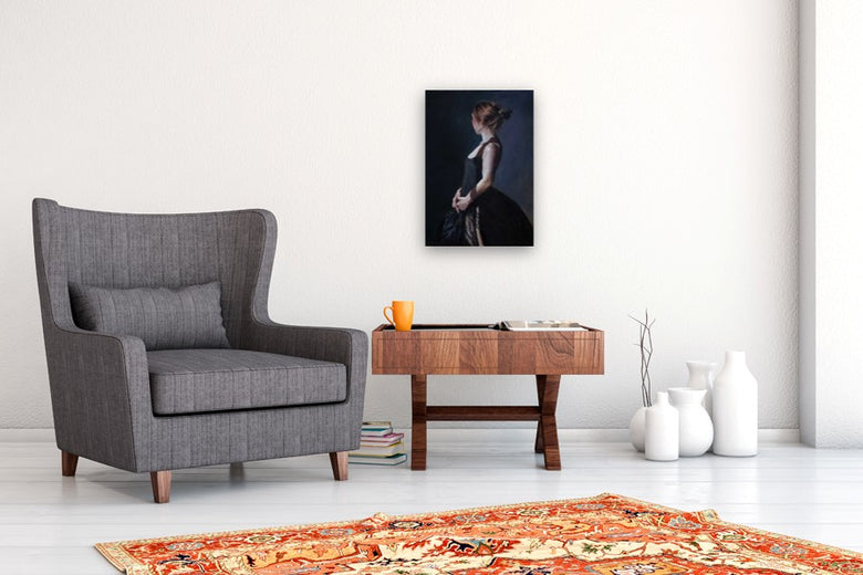 Portrait of a Lady by John Kelly |  In Room View of Artwork 