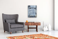 Original art for sale at UGallery.com | Rainy Sunday Morning by David Thelen | $1,075 | oil painting | 24' h x 18' w | thumbnail 5