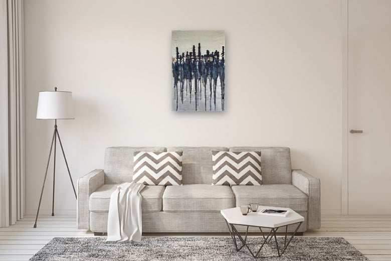 At Dusk by Pat Forbes |  In Room View of Artwork 