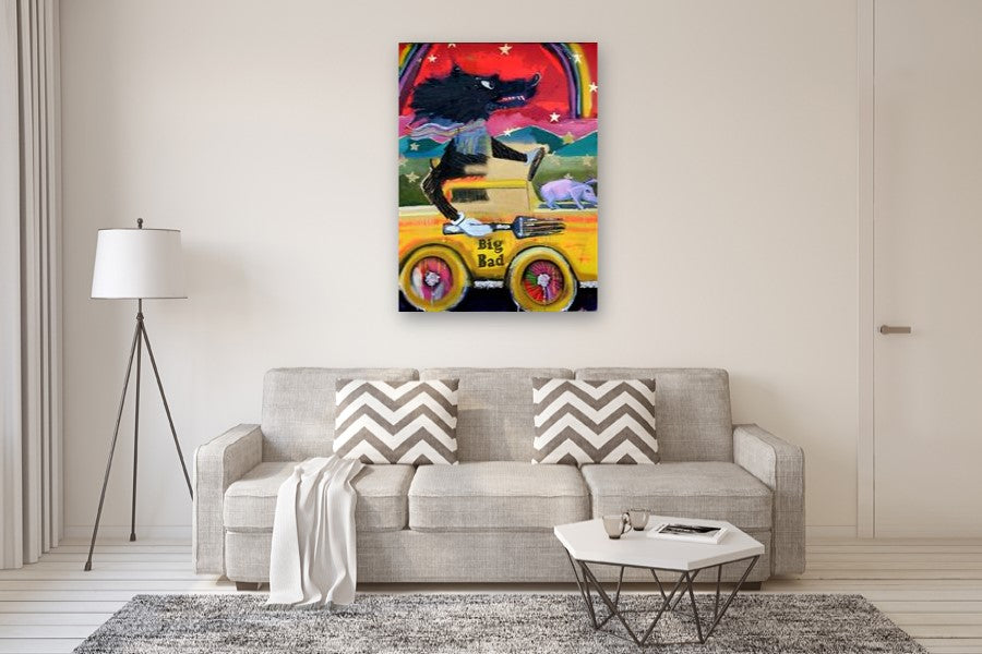Where Dreams Come True by Scott Dykema |  In Room View of Artwork 