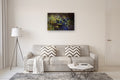 Original art for sale at UGallery.com | Gathering Dusk by Onelio Marrero | $1,675 | oil painting | 26' h x 39' w | thumbnail 5