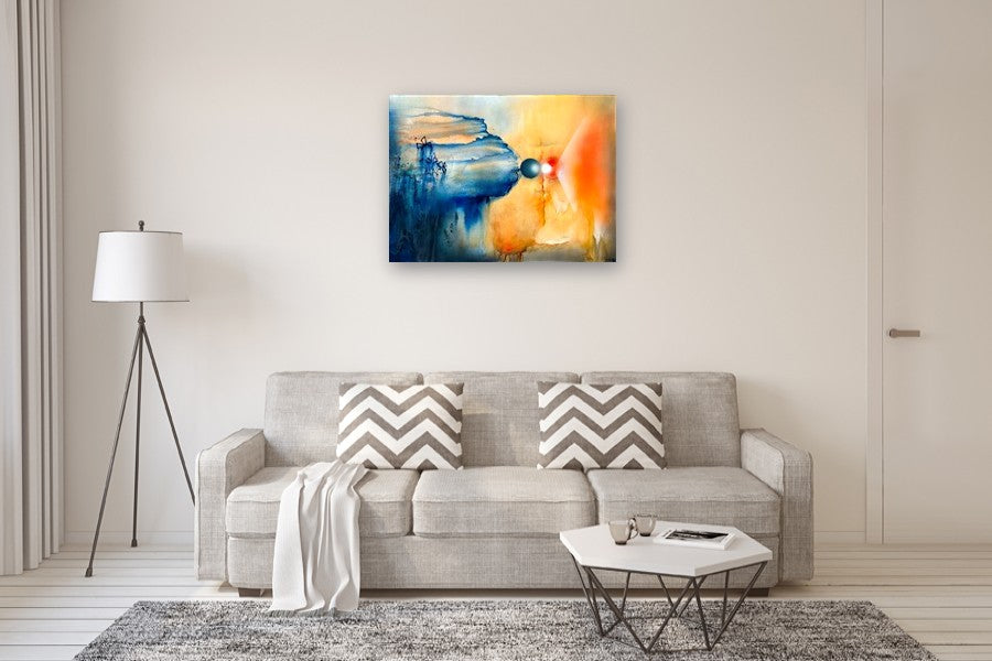 The Pact by Yamilet Sempe |  In Room View of Artwork 