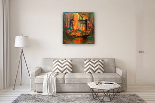 Refuge of the Rose by Yamilet Sempe |  In Room View of Artwork 