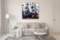 Original art for sale at UGallery.com | Regatta by Patrick Duffy | $6,775 | oil painting | 48' h x 48' w | thumbnail 5