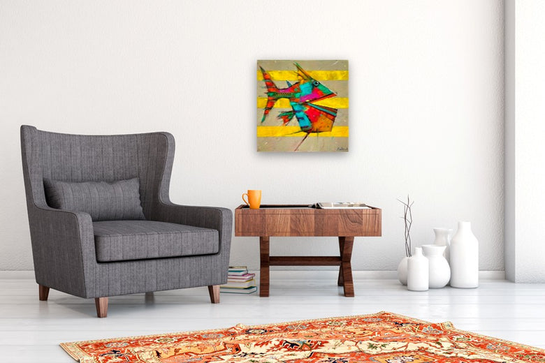 Gary Grouper by Allen Wittert |  In Room View of Artwork 