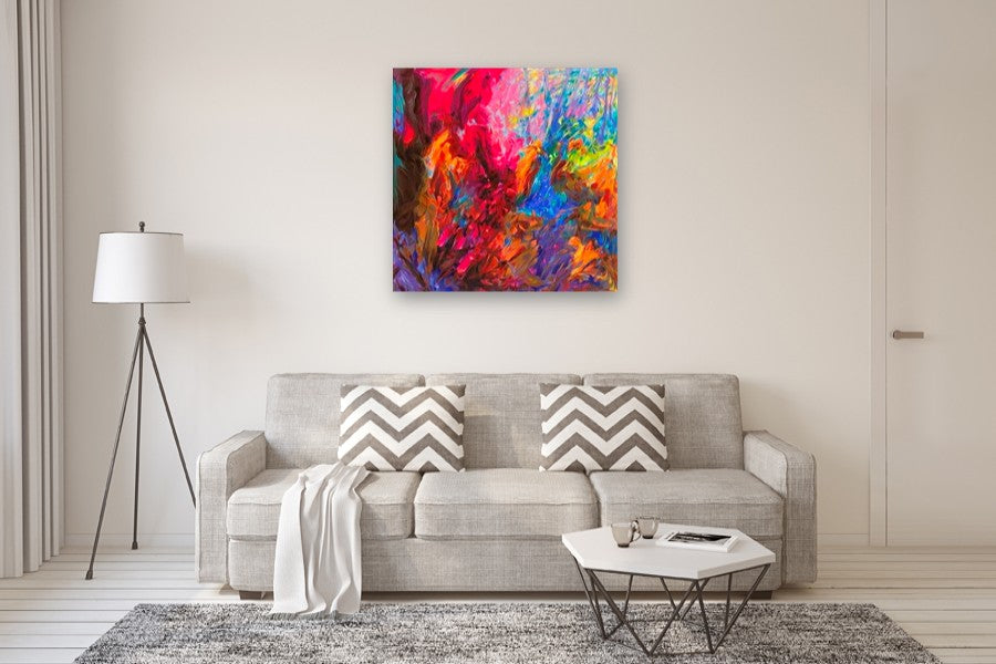 Bold Paradise by Dowa Hattem |  In Room View of Artwork 