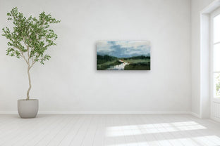 After Rain - Davis Stream by Ronda Waiksnis |  In Room View of Artwork 