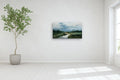 Original art for sale at UGallery.com | After Rain - Davis Stream by Ronda Waiksnis | $1,000 | oil painting | 27' h x 49' w | thumbnail 5