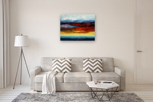 Ending of a Day by George Peebles |  In Room View of Artwork 