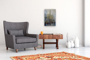 City of Flags by Judy Mudd |  In Room View of Artwork 