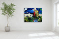 Original art for sale at UGallery.com | On The Other Side of The Fence by Scott Dykema | $6,500 | mixed media artwork | 48' h x 60' w | thumbnail 5