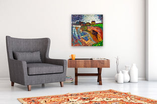 Estuary by Robert Hofherr |  In Room View of Artwork 