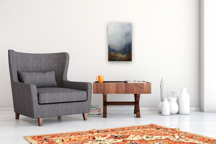 The Hush of Winter by Jenn Williamson |  In Room View of Artwork 