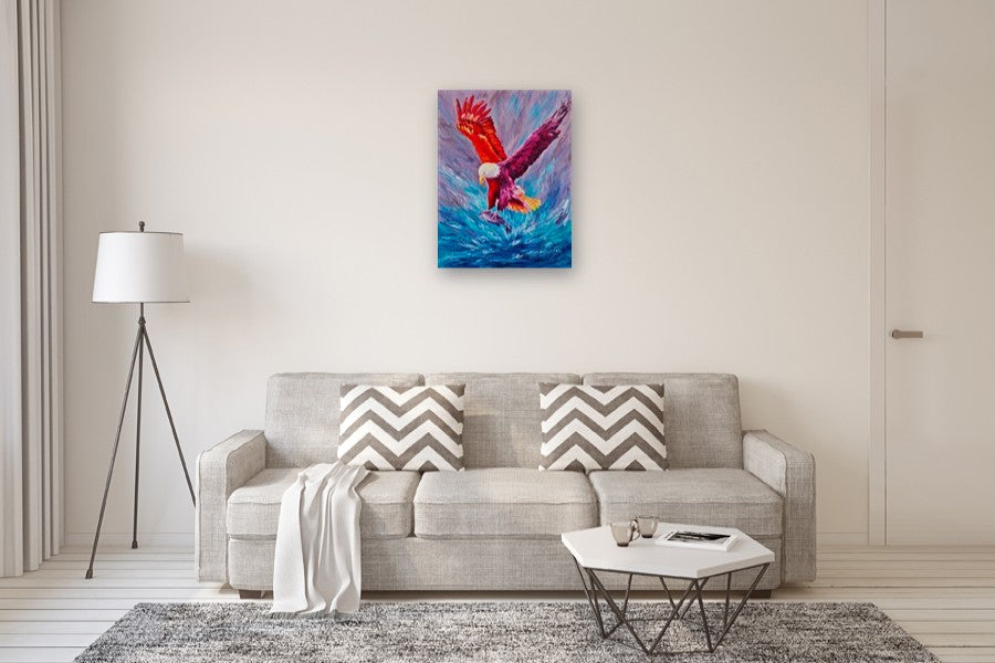 Triumph in the Burst by Viktoria Goudbeek |  In Room View of Artwork 