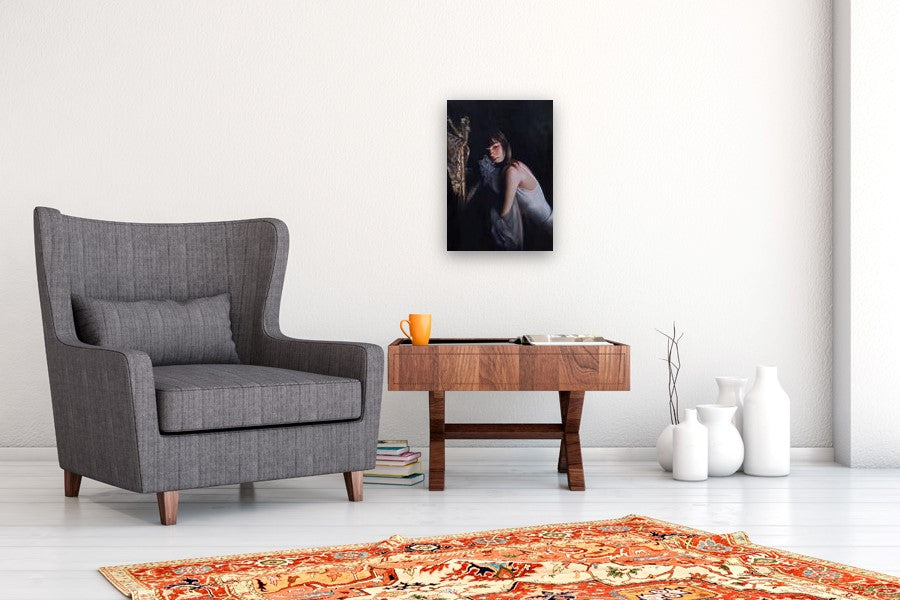 Portrait, Clemence by John Kelly |  In Room View of Artwork 