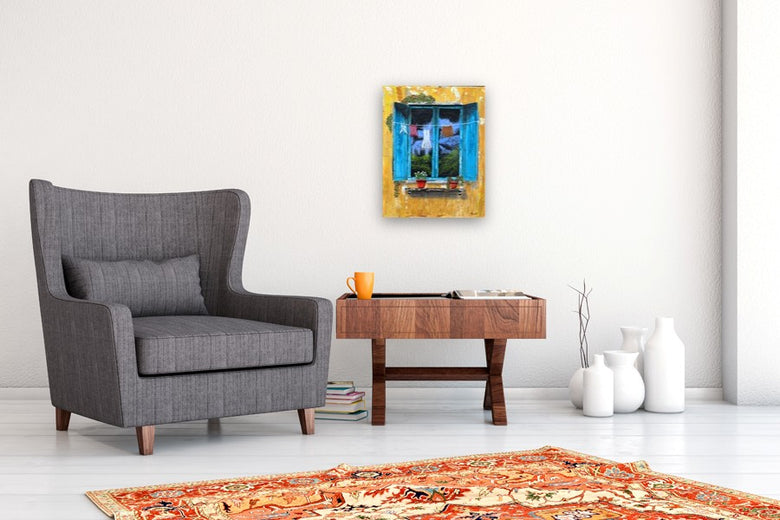 Under the Tuscan Sun by Art Clark |  In Room View of Artwork 