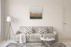Original art for sale at UGallery.com | Open Fields by Lisa Carney | $1,550 | acrylic painting | 30' h x 30' w | thumbnail 5