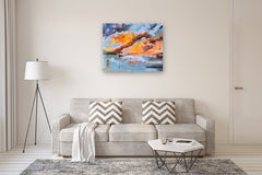 Original art for sale at UGallery.com | Himmel Fest by Benjamin Thomas | $2,375 | acrylic painting | 32' h x 40' w | thumbnail 5