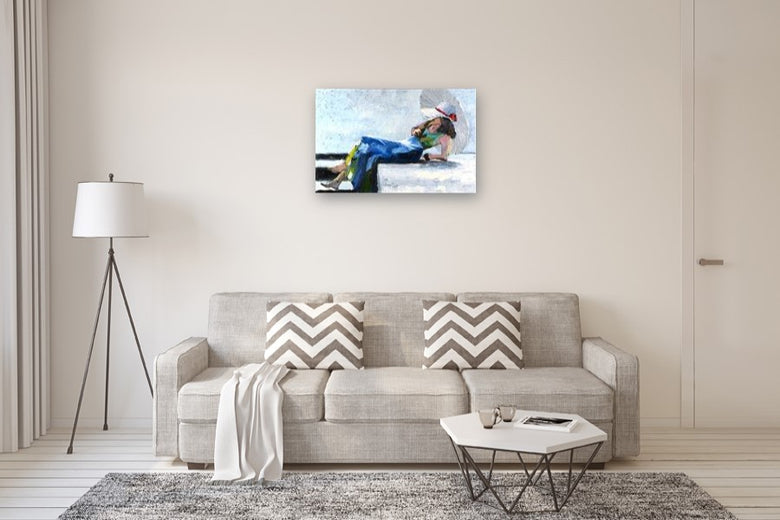 Sunlit Dreams by Gary Leonard |  In Room View of Artwork 