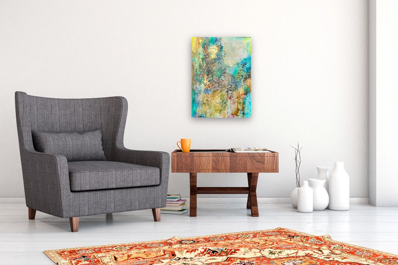 Sunshine in the Morning by DL Watson |  In Room View of Artwork 