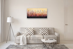 Original art for sale at UGallery.com | Fresh Flowers by Fernando Garcia | $4,550 | oil painting | 24' h x 48' w | thumbnail 2