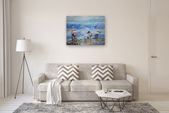 Original art for sale at UGallery.com | Hunting For Treasure by Kip Decker | $1,575 | acrylic painting | 30' h x 40' w | thumbnail 4