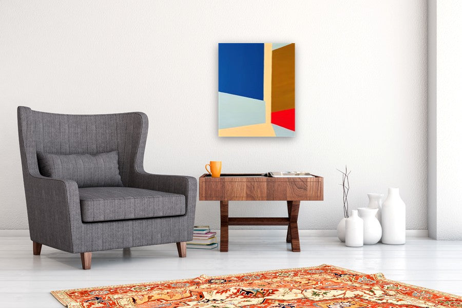A Golden Distance by Jian Ma (Jane M.) |  In Room View of Artwork 