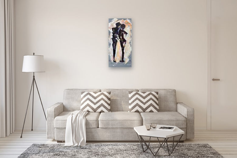 The Two of Us by Sharon Sieben |  In Room View of Artwork 