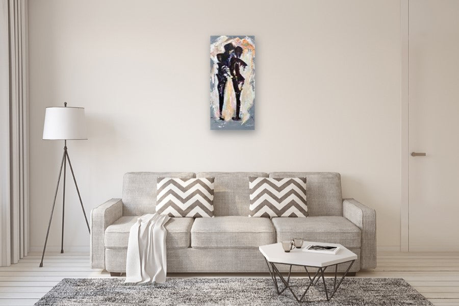 The Two of Us by Sharon Sieben |  In Room View of Artwork 
