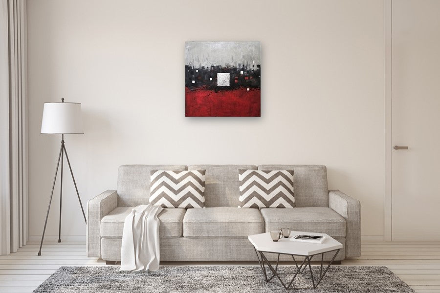 Bright Water by Leslie Ann Butler |  In Room View of Artwork 