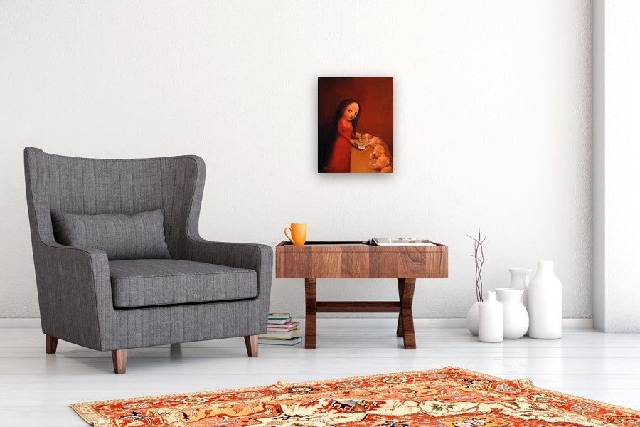 Mammals by Krzysztof Iwin |  In Room View of Artwork 