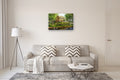 Original art for sale at UGallery.com | John's House - Commission by Kent Sullivan | $3,500 | oil painting | 24' h x 36' w | thumbnail 5