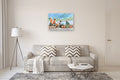Original art for sale at UGallery.com | Boys of Summer by John Jaster | $1,300 | acrylic painting | 24' h x 36' w | thumbnail 5