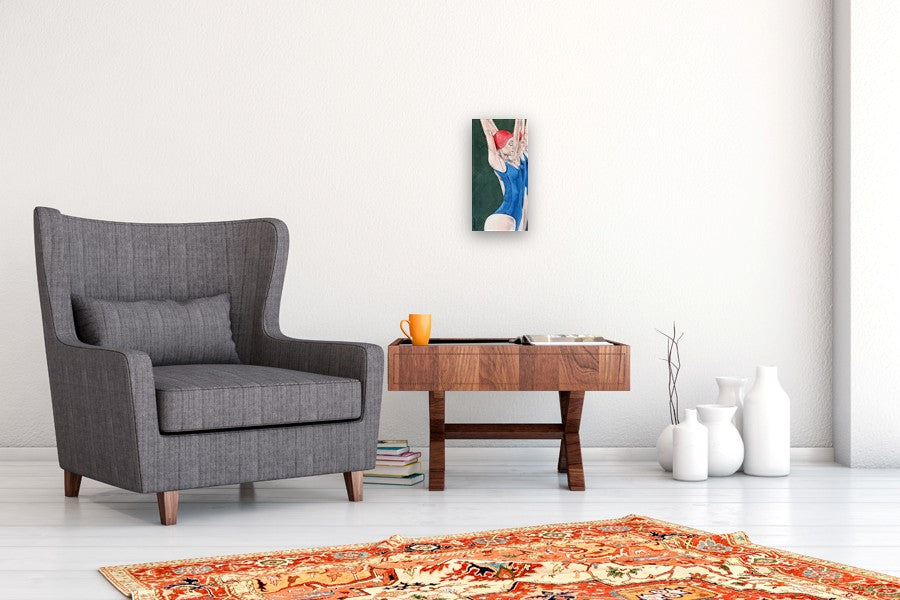 Stretch by Duane Brown |  In Room View of Artwork 