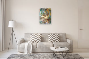 The Garden in Amalfi by Maximilian Damico |  In Room View of Artwork 