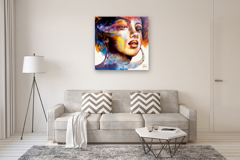 Onirico I by Paola Ruggiero |   Closeup View of Artwork 