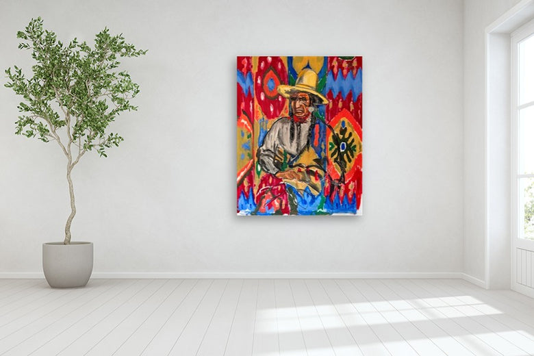 Chromatic Nomad by Rodion Gilmitdinov |  In Room View of Artwork 