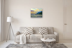 Original art for sale at UGallery.com | Ice Flows on Yakutat Bay by Onelio Marrero | $1,350 | oil painting | 22' h x 28' w | thumbnail 5