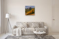 Original art for sale at UGallery.com | Fall in the La Sals by Crystal DiPietro | $1,825 | oil painting | 28' h x 28' w | thumbnail 5