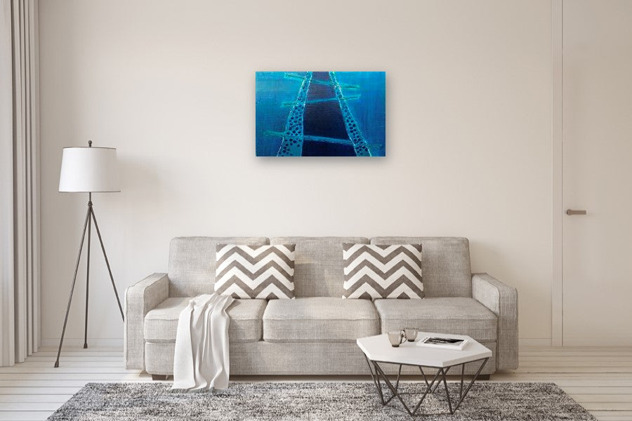 Silk Road II by Pat Forbes |  In Room View of Artwork 