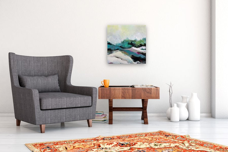 Surprise Landing by Lynn Goldstein |  In Room View of Artwork 