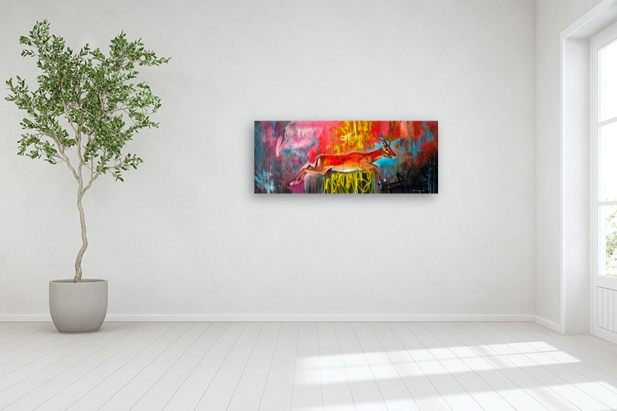 The Shape of Freedom by Miranda Gamel |  In Room View of Artwork 