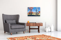Original art for sale at UGallery.com | In the Park by Brian McCarty | $600 | oil painting | 18' h x 24' w | thumbnail 5