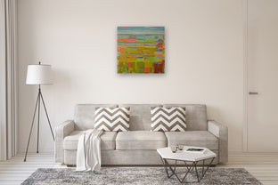 Blue Lake by Srinivas Kathoju |  In Room View of Artwork 