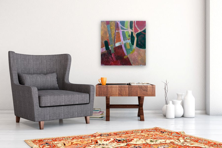 Wandering Wood by Robert Hofherr |  In Room View of Artwork 