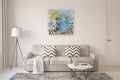Original art for sale at UGallery.com | I've Got You by Mary Pratt | $2,100 | oil painting | 36' h x 36' w | thumbnail 5